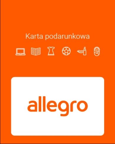ギフトカードを買う： Allegro Gift Card