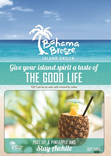 ギフトカードを買う： Bahama Breeze Gift Card XBOX