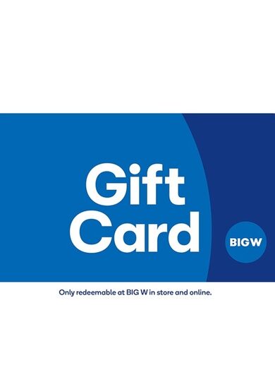 ギフトカードを買う： Big W GIFT CARD PC