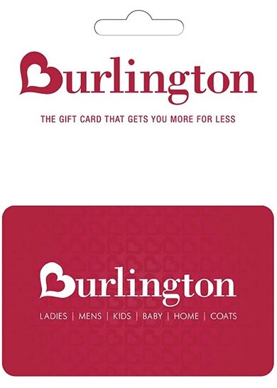 ギフトカードを買う： Burlington Gift Card PC
