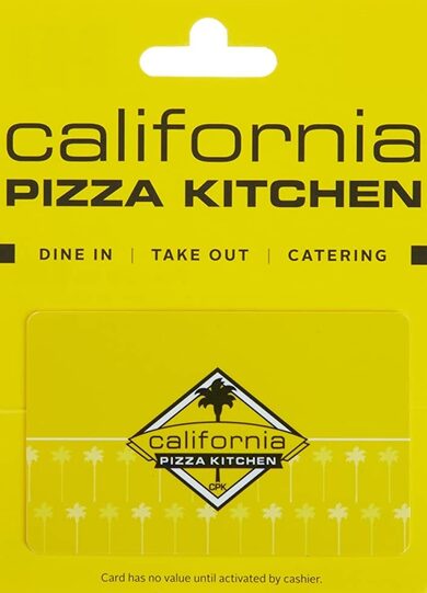 ギフトカードを買う： California Pizza Kitchen Gift Card PC
