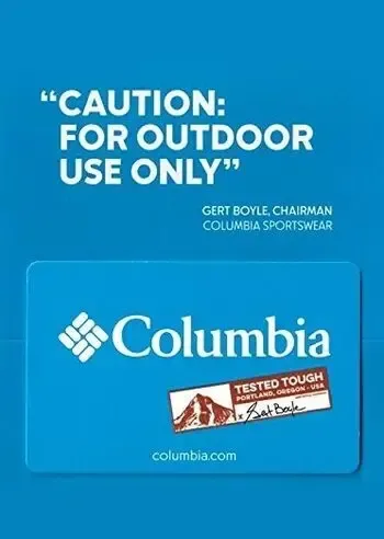 ギフトカードを買う： Columbia Sportswear Gift Card PSN