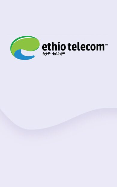 ギフトカードを買う： Ethiotelecom Recharge