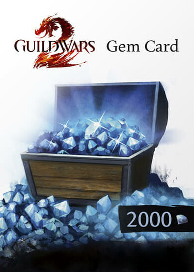 ギフトカードを買う： Guild Wars 2: 2000 Gems Card PC
