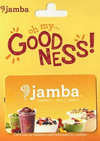 ギフトカードを買う： Jamba Juice Gift Card XBOX
