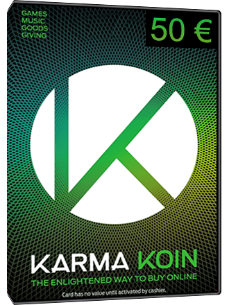 ギフトカードを買う： Karma Koin Card