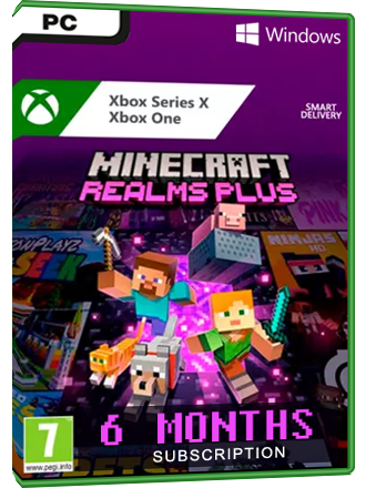 ギフトカードを買う： Minecraft Realms Plus Subscription PC