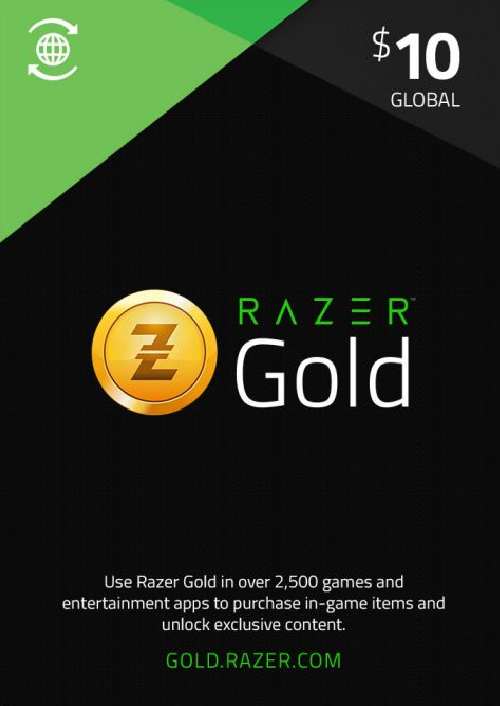ギフトカードを買う： Razer Gold PC