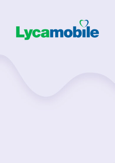 ギフトカードを買う： Recharge Lyca Mobile PSN