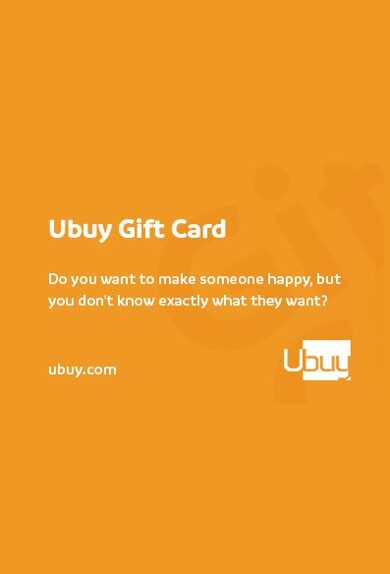 ギフトカードを買う： Ubuy Gift Card